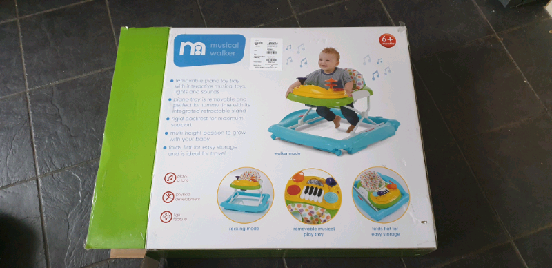 mothercare musical walker